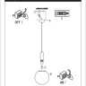 Подвесной светильник Arte Lamp Bolla-Sola A3325SP-1PB - Подвесной светильник Arte Lamp Bolla-Sola A3325SP-1PB