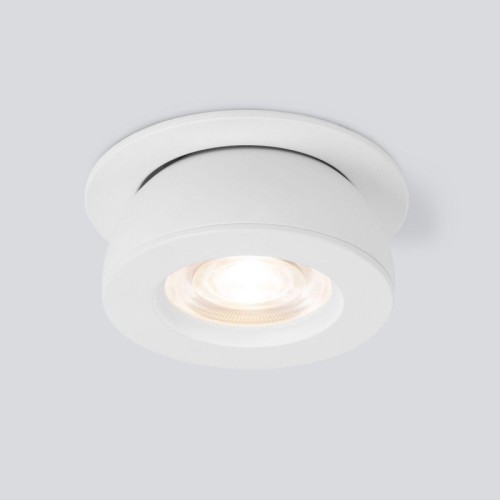 Встраиваемый светодиодный светильник Elektrostandard Pruno 25080/LED белый a060941 