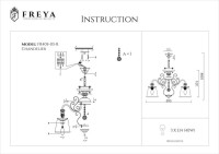  - Потолочный светильник Freya FR2405-PL-03-BZ