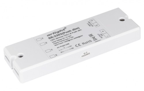 Диммер DALI SR-2303S-PD (12-24V, 120-240W, 1 адрес) (Arlight, -) 