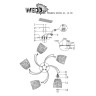 Потолочная люстра Wedo Light Panni 66592.01.15.05 - Потолочная люстра Wedo Light Panni 66592.01.15.05