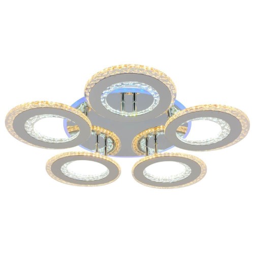 Потолочная светодиодная люстра Profit Light 8043/5 CHR 