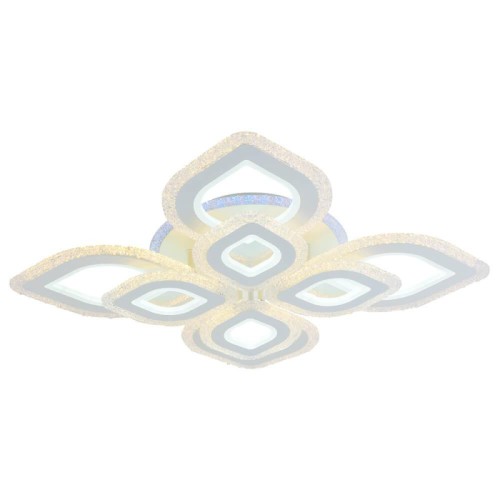 Потолочная светодиодная люстра Profit Light 8082/4+4 WHT B 