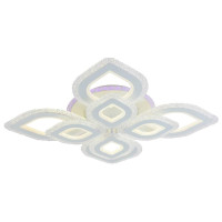  - Потолочная светодиодная люстра Profit Light 8082/4+4 WHT B