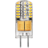  - Лампа светодиодная Feron G4 3W 2700K прозрачная LB-422 25531