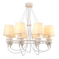  - Подвесная люстра Arte Lamp Sergio A3326LM-8WH