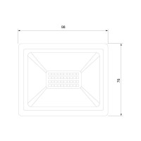  - Прожектор светодиодный Elektrostandard Elementary 026 FL LED 30W 6500K IP65 4690389154775