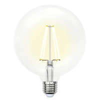  - Лампа светодиодная филаментная Uniel E27 15W 4000K прозрачная LED-G125-15W/4000K/E27/CL PLS02WH UL-00004861