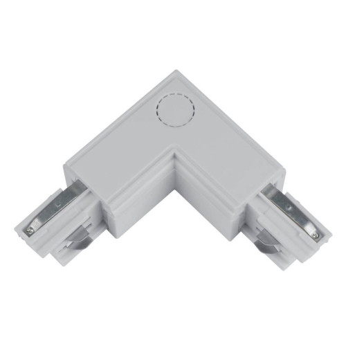 Соединитель для шинопроводов L-образный внутренний Uniel UBX-A22 Silver 09767 