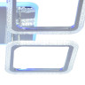 Потолочная люстра Seven Fires Vegejr SF7065/5C-CR-RGB - Потолочная люстра Seven Fires Vegejr SF7065/5C-CR-RGB