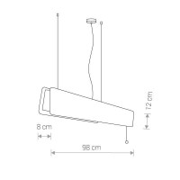 Подвесной светодиодный светильник Nowodvorski Oslo 9315  - Подвесной светодиодный светильник Nowodvorski Oslo 9315