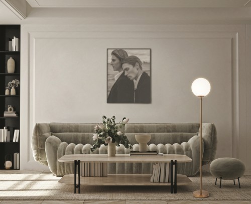 Напольный светильник (торшер) Maytoni MOD013FL-01BS 