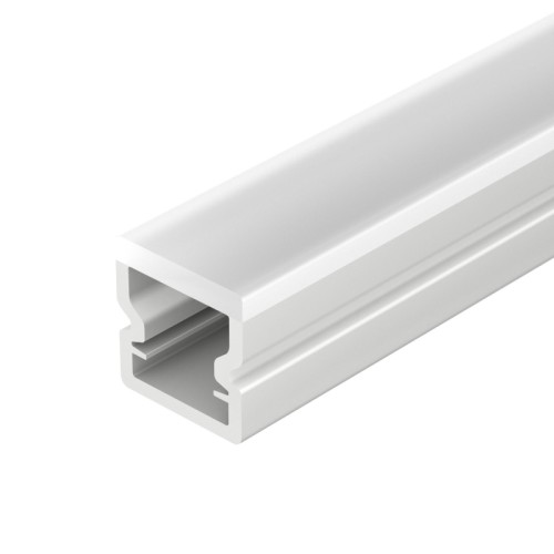 Профиль WPH-LINE-1212-2000 OPAL (Arlight, Пластик) Цельнолитой пластиковый профиль со встроенным матовым экраном. Материал - PC. Для лент и линеек шириной до 8 мм. Размер 2000*11.4*12.2мм. Класс пылевлагозащиты – IP65 (при соблюдении технологии герметизации). Цена за 1м. Для лент и линеек максимальной мощностью 9,4 ВТ/м.