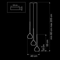  - Подвесная люстра Lightstar Forma 808230