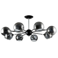  - Потолочная люстра Arte Lamp Lagos A2708PL-8BK