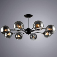 - Потолочная люстра Arte Lamp Lagos A2708PL-8BK