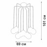 Подвесная люстра Vitaluce V48900-73/9PL - Подвесная люстра Vitaluce V48900-73/9PL