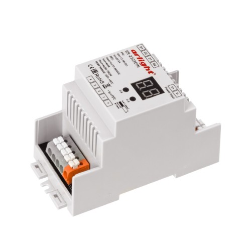 Диммер DALI SR-2303DIN-PD (12-36V, 240-720W, 4 адреса) (Arlight, DIN-рейка) 
