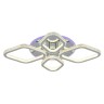 Потолочная светодиодная люстра Profit Light 8044/2+2 CHR - Потолочная светодиодная люстра Profit Light 8044/2+2 CHR
