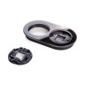 Рамка на 2 поста черная Werkel W0025108 4690389166457 - Рамка на 2 поста черная Werkel W0025108 4690389166457