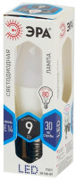  - Лампа светодиодная ЭРА E14 9W 4000K матовая LED B35-9W-840-E14 Б0027970