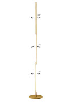  - Торшер Crystal Lux Largo PT25W Gold