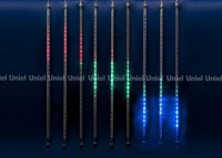  - Уличная светодиодная гирлянда Uniel занавес Падающие звезды 220V разноцветный ULD-E2405-240/DTK MULTI IP44 METEOR 11122