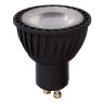 Лампа светодиодная диммируемая Lucide GU10 5W 3000K черная (3 шт.) 49006/15/30 - Лампа светодиодная диммируемая Lucide GU10 5W 3000K черная (3 шт.) 49006/15/30