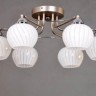 Потолочная люстра Elvan LU-37850/6-E14-Si+Wh - Потолочная люстра Elvan LU-37850/6-E14-Si+Wh