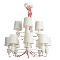  - Подвесная люстра Arte Lamp Sergio A3325LM-8-4WH