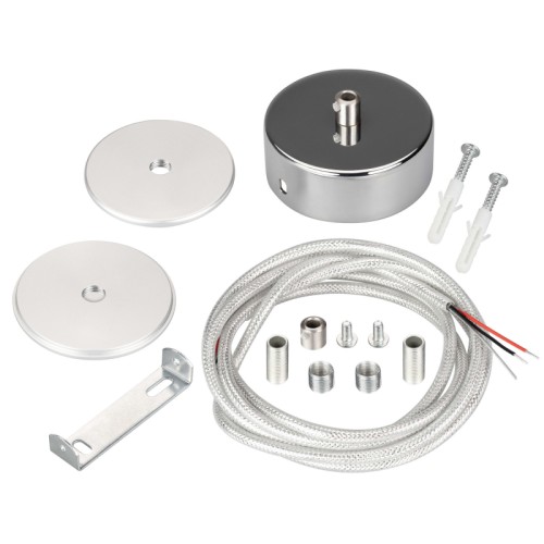 Подвес токопроводящий ARL-SL-ROUND-D70-360deg вертикальный (Arlight, провод 2x0.5) 