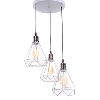  - Подвесная люстра Lumina Deco Cobi LDP 11609-3 WT