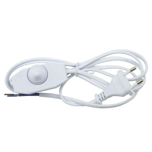 Шнур сетевой с вилкой и выключателем Uniel UCX-C30/02A-170 White UL-00004439 