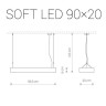 Подвесной светодиодный светильник Nowodvorski Soft Led 9542 Подвесной светодиодный светильник Nowodvorski Soft Led 9542 - Подвесной светодиодный светильник Nowodvorski Soft Led 9542