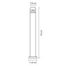 Уличный светодиодный светильник Lightstar Raggio 376707 - Уличный светодиодный светильник Lightstar Raggio 376707