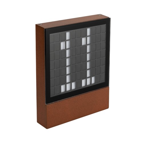 Светильник LGD-SIGN-WALL-S150x200-3W Warm3000 (RS, 148 deg, 230V) (Arlight, IP54 Металл, 3 года) Настенный светильник-указатель. Цвет ТЕПЛЫЙ БЕЛЫЙ 3000К, светодиоды 3Вт (150лм). Влагозащищенный корпус IP54 - коричневый алюминий, экран из закаленного стекла. Питание 230В, мощность 3Вт. Размеры ДхШхВ - 150x200x36мм.