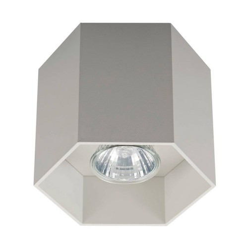 Потолочный светильник Zumaline Polygon cl 1l 20035-WH 