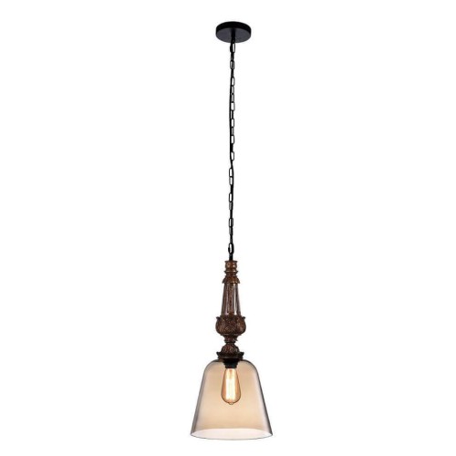 Подвесной светильник Crystal Lux Deco SP1 A Amber 