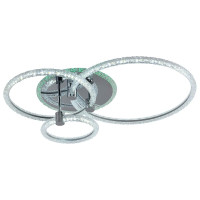  - Потолочная светодиодная люстра Profit Light 8024/3 CHR