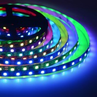  - Светодиодная лента Apeyron 14,4W/m 60Led/m 5050SMD разноцветная 5M 83ЦЛ