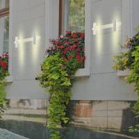 - Уличный настенный светодиодный светильник Novotech Calle 357451