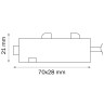 Питание Lightstar Barra 505117 - Питание Lightstar Barra 505117