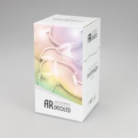  - Светодиодная гирлянда ARD-STRING-CLASSIC-20000-CLEAR-200LED-SYNC RGB (230V, 13W) (Ardecoled, IP65)