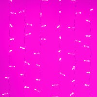  - Светодиодная гирлянда ARD-CURTAIN-CLASSIC-2000x1500-CLEAR-360LED Pink (230V, 60W) (Ardecoled, IP65)