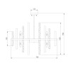 Подвесная люстра Bogates Hollis 368/12 Smart - Подвесная люстра Bogates Hollis 368/12 Smart