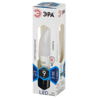  - Лампа светодиодная ЭРА E14 9W 4000K матовая LED BXS-9W-840-E14 Б0027974