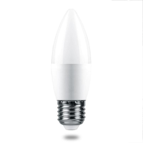 Лампа светодиодная Feron E27 6W 4000K Матовая LB-1306 38051 
