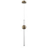 Подвесной светодиодный светильник Lumien Hall Greniya LH8023/1PB-GD-WT - Подвесной светодиодный светильник Lumien Hall Greniya LH8023/1PB-GD-WT