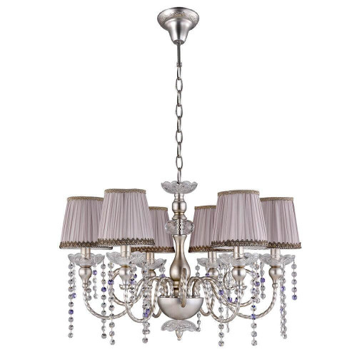 Подвесная люстра Crystal Lux Alegria SP6 Silver-Brown 