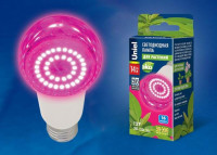  - Лампа светодиодная для растений Uniel E27 14W прозрачная LED-A60-14W/SPSB/E27/CL PLP30WH UL-00006260